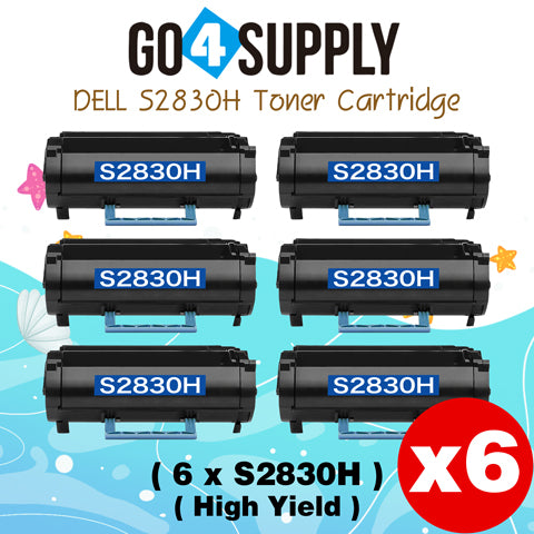 Compatible (8,500 Yield) Dell 2830 593-BBYP Toner Cartridge Replacement for S2830dn Printer