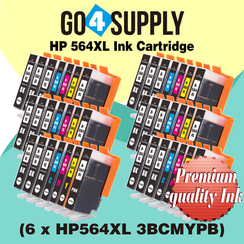 Compatible Set Combo HP 564xl Ink Cartridge Used for Photosmart D5445/D5460/D5463/D5468/C5324/C5370/C5373/C5380/C5383/C5388/C5390/C5393/C6340/C6350/C6380/C6375/7520/D7560/B8550/C6324/D5400/D7560/B110c Printer