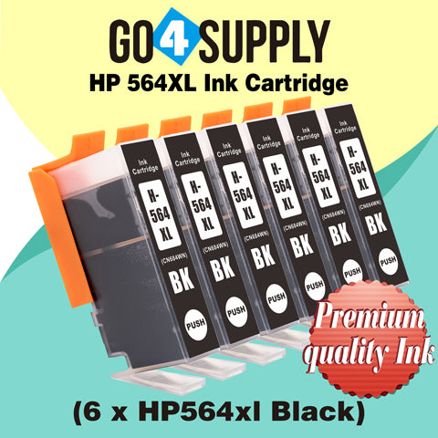 Compatible Black HP 564xl Ink Cartridge Used for Photosmart premium C309a/C309g/C309n/C310a/C310b/C310c/C410a/C410b/C410d; Photosmart eStation C510a/Deskjet 3070A/3520/3521/3522/3526 Printer
