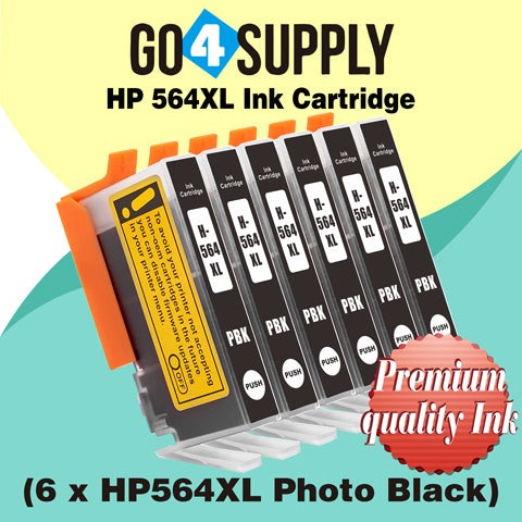 Compatible Photo Black HP 564xl Ink Cartridge Used for Photosmart premium C309a/C309g/C309n/C310a/C310b/ C310c/C410a/C410b/C410d; Photosmart eStation C510a; Photosmart Plus B210b Printer