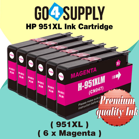 Compatible Magenta HP 951xl Ink Cartridge Used for HP Officejet Pro 251dw/276dw/8100/8600/8610/8620/8630/8640/8650/8660/8615/8616/8625 Printer
