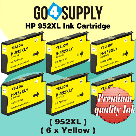 Compatible Yellow HP 952xl Ink Cartridge Used for HP OfficeJet Pro 7720/7740/8210/8216/8702/8710/8715/8720/8725/8730/8740 All-in-One Printer