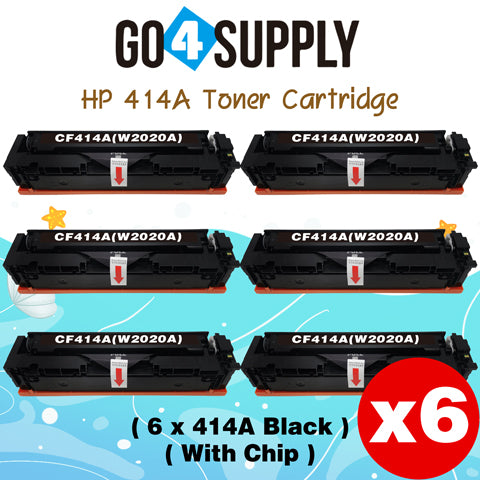 Compatible HP Black W2020A CF414A (WITH CHIP) Toner Cartridge Used for Color LaserJet Pro M454dn/M454dw; MFP M479dw/M479fdn/M479fdw/M454nw; Enterprise M455dn/ MFP M480f/ MFP M480f; Color LaserJet Managed E45028