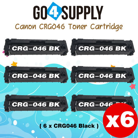 Compatible (Standard-Yield) Black CANON CRG046 CRG-046 Toner Cartridge Used for Color imageCLASS LBP654Cdw/MF735Cdw/MF731Cdw/MF733Cdw; Color i-SENSYS LBP654Cx/653Cdw/MF732Cdw/734Cdw/735Cx; Satera MF731Cdw/LBP654C/LBP652C/LBP651C/MF735Cdw/MF733Cdw