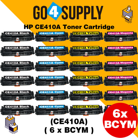 Compatible Set Combo HP CE410A CE411A CE412A CE413A Toner Cartridge Used for HP Laserjet Enterprise 300 color M351/ MFP M375nw; 400 color M451nw/M451dn/M451dw/ MFP M475dn/M475dw Printer