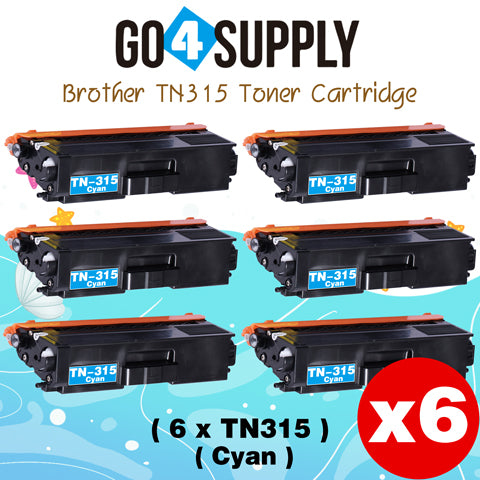 Compatible Brother Cyan TN-315 TN315 Toner Cartridge Used for Brother HL-4140CN HL-4150CDN HL-4570CDWT HL-4570CDW MFC-9460CDN MFC-9560CDW DCP-9055CDN DCP-9270CDN Printers