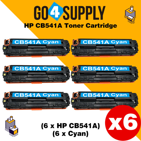 Compatible HP Cyan CB541A Toner Cartridge Used for HP Color laserJet  CP1213/ 1214/ 1215/ 1216/ 1217; CP1510/ 1513/ 1514/ 1515/ 1516n;  CP1517/ 1518/ 1519ni;  CP1210/1520/1525 Printer
