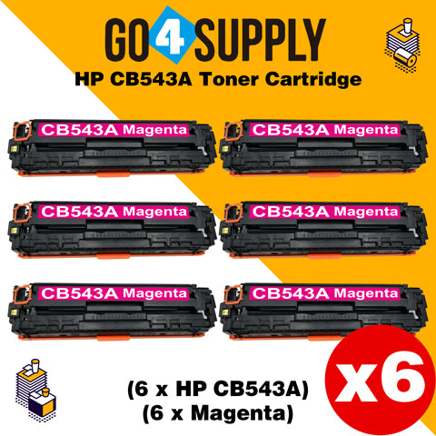 Compatible HP Magenta CB543A Toner Cartridge Used for HP Color laserJet CM1300MFP/ CM1312MFP Series/ CM1312cb /eb/wb/ci/ei/wi/nfi MFP Printer
