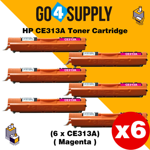 Compatible Magenta HP 313 CE313A 313A Toner Cartridge Used for HP  Laserjet Pro CP1020/ 1021/ 1022/ 1023/ 1025; CP 1026/ 1027/ 1028nw; 100 M175a/b/c/nw/p/q/R; 200 color MFP M275nw/s/t/u Printer