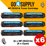 Compatible HP Cyan CE321A Toner Cartridge Used for HP LaserJet CP1521/1522/1523/1525n; Pro CP1525/1526/1527/1528nw; Pro CM1411/1412/1413/1415fn; Pro CM1415/1416/1417/1418fnw Printer
