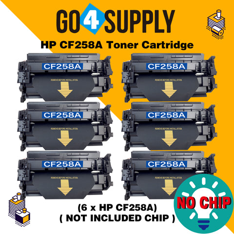 Compatible (NO CHIP) HP 258A CF258A 58A Toner Cartridge Used for HP LaserJet Pro M404n/M404dn/M404dw; MFP M428dw/M428fdn/M428fdw Printer