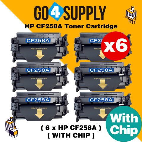 Compatible (WITH CHIP) HP 258A CF258A 58A Toner Cartridge Used for HP LaserJet Pro M404n/M404dn/M404dw; MFP M428dw/M428fdn/M428fdw Printer