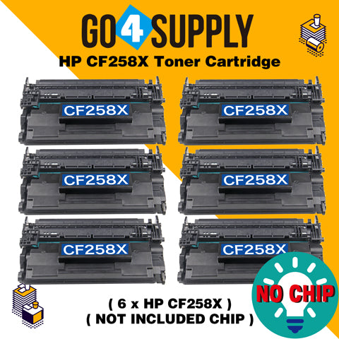 Compatible (NO CHIP) HP 258X CF258X 58X Toner Cartridge Used for HP LaserJet Pro M404n/M404dn/M404dw; MFP M428dw/M428fdn/M428fdw Printer