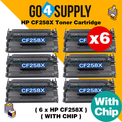 Compatible (WITH CHIP) HP 258X CF258X 58X Toner Cartridge Used for HP LaserJet Pro M404n/M404dn/M404dw; MFP M428dw/M428fdn/M428fdw Printer