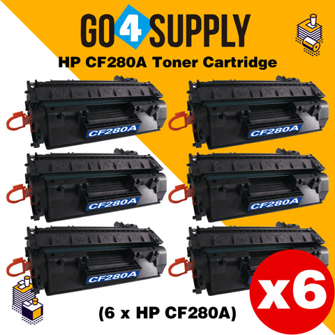Compatible HP 80A 280A CF280A Toner Cartridge Replacement for HP LaserJet Pro 400 M401a/d/n/dn/dw, Pro 400 M425dn/dw