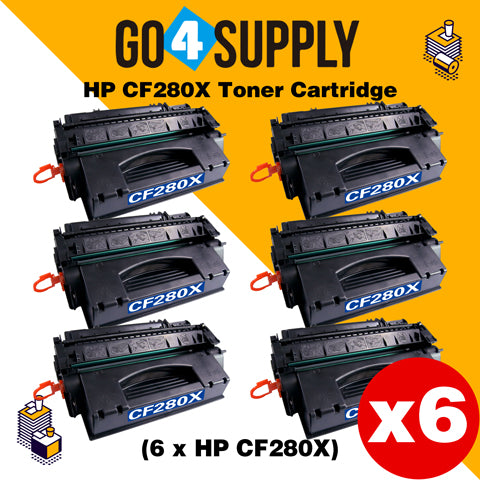 Compatible HP 80X 280X CF280X Toner Cartridge Replacement for HP LaserJet Pro 400 M401a/d/n/dn/dw, Pro 400 M425dn/dw