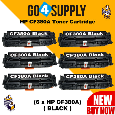 Compatible Black HP 312A 380 CF380A 380A Toner Cartridge Used for HP Color laserJet Pro M476dn MFP/M476dw MFP/M476dnw MFP Printer