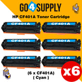 Compatible Cyan HP 201A CF401A Toner Cartridge Used for HP Color LaserJet Pro M252dn/252n; Color LaserJet Pro MFP M277dw/277n; Color LaserJet Pro MFP M274n Printers
