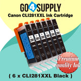 Compatible Small Black Canon CLI281 CLI281XXL CLI-281XXL Ink Cartridge CLI281XL CLI-281XL Used for PIXMA TS702/TR7520/TR8520/TR8620/TS6120/TS6220/TS6320/TS8120/TS8220/TS8320/TS9120/TS9520/TS9521C Printers