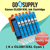 Compatible Cyan Canon CLI281 CLI281XXL CLI-281XXL Ink Cartridge CLI281XL CLI-281XL Used for PIXMA TS702/TR7520/TR8520/TR8620/TS6120/TS6220/TS6320/TS8120/TS8220/TS8320/TS9120/TS9520/TS9521C Printers
