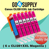 Compatible Magenta Canon CLI281 CLI281XXL CLI-281XXL Ink Cartridge CLI281XL CLI-281XL Used for PIXMA TS702/TR7520/TR8520/TR8620/TS6120/TS6220/TS6320/TS8120/TS8220/TS8320/TS9120/TS9520/TS9521C Printers