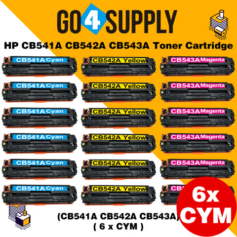 Compatible 3-Color Set HP CB540A CB541A CB542A CB543A Toner Cartridge Used for HP Color laserJet CM1300MFP/ CM1312MFP Series/ CM1312cb /eb/wb/ci/ei/wi/nfi MFP Printer
