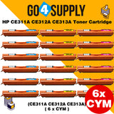 Compatible Color Set HP CE311A CE312A CE313A Toner Cartridge Used for HP  Laserjet Pro CP1020/ 1021/ 1022/ 1023/ 1025; CP 1026/ 1027/ 1028nw; 100 M175a/b/c/nw/p/q/R; 200 color MFP M275nw/s/t/u Printer