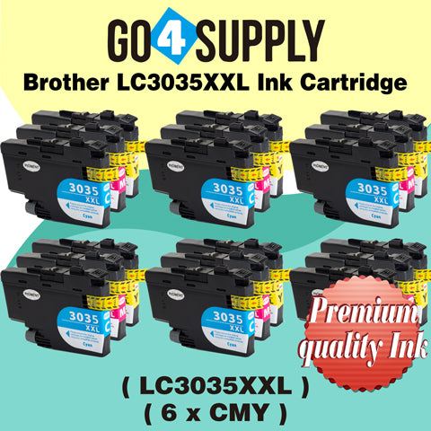 Compatible Color Combo Brother 3035xxl LC3035xxl Ink Cartridges Used for Brother MFC-J805DW, MFC-J805DW XL, MFC-J815DW, MFC-J995DW, MFC-J995DW XL Printer