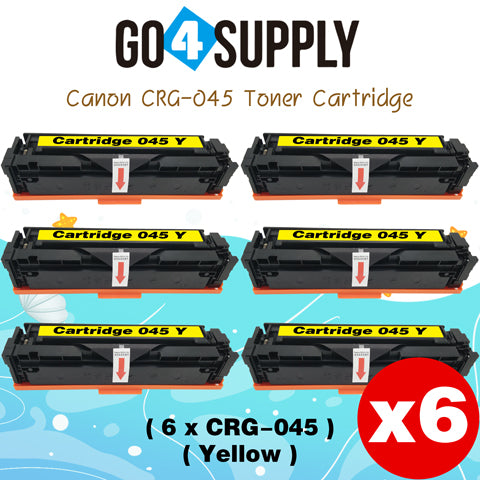 Compatible CANON Yellow CRG-045 CRG045 Toner Cartridge Used for Canon Color imageCLASS MF634Cdw/LBP612Cdw/MF632Cdw; i-SENSYS MF631Cn/633Cdw/635Cx/LBP611Cn/613Cdw