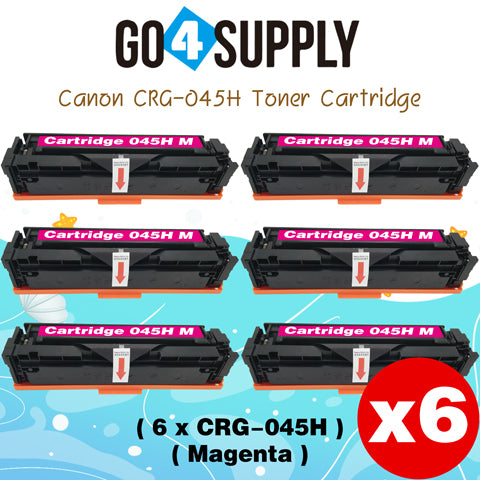 Compatible (High-Yield Page) CANON Magenta CRG-045H CRG045H Toner Cartridge Used for Canon Color imageCLASS MF634Cdw/LBP612Cdw/MF632Cdw; i-SENSYS MF631Cn/633Cdw/635Cx/LBP611Cn/613Cdw