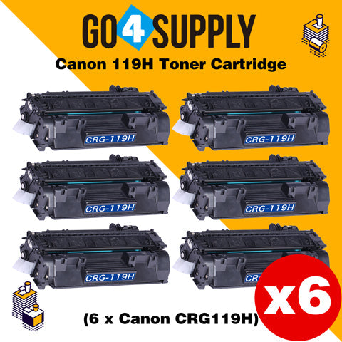 Compatible (High Page Yield) Toner Cartridge Replacement for Canon i-SENSYS LBP251dw/252dw/253x/MF411dw/MF416dw/MF418x/MF419x, Satera LBP251/252/6300/6330/6340/6600