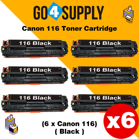 Compatible Black Canon 116 CRG-116 CRG116 Toner Cartridge Used for Canon i-SENSYS LBP-7010C/7016C/7018C; LBP 5050/5050n/iC MF 8080cw; MF8010/8030/8040/8050cn; LBP 7110Cw/7100Cn; iC MF8280Cw/MF6680DN; MF8210/8230/8250Cn; MF628Cw/626Cn; MF623Cn/621Cn