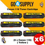 Compatible Yellow Canon 116 CRG-116 CRG116 Toner Cartridge Used for Canon i-SENSYS LBP-7010C/7016C/7018C; LBP 5050/5050n/iC MF 8080cw; MF8010/8030/8040/8050cn; LBP 7110Cw/7100Cn; iC MF8280Cw/MF6680DN; MF8210/8230/8250Cn; MF628Cw/626Cn; MF623Cn/621Cn