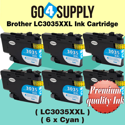 Compatible Cyan Brother 3035xxl LC3035xxl Ink Cartridges Used for Brother MFC-J805DW, MFC-J805DW XL, MFC-J815DW, MFC-J995DW, MFC-J995DW XL Printer