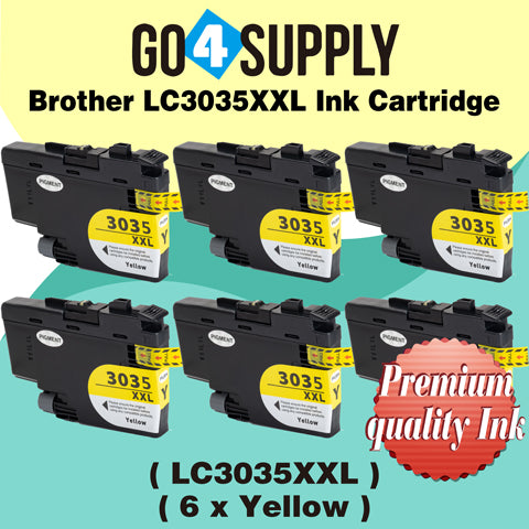 Compatible Yellow Brother 3035xxl LC3035xxl Ink Cartridges Used for Brother MFC-J805DW, MFC-J805DW XL, MFC-J815DW, MFC-J995DW, MFC-J995DW XL Printer
