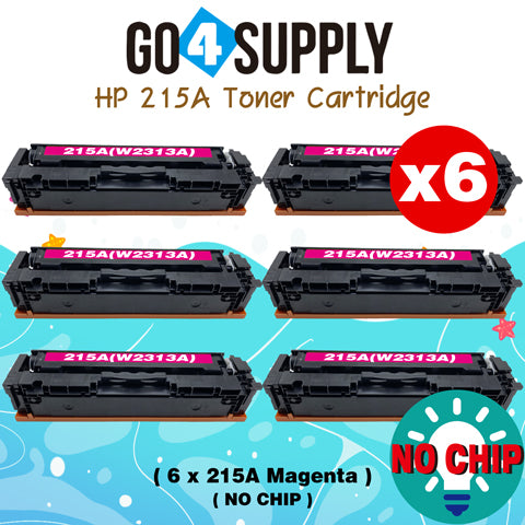 Compatible HP Magenta CF215A W2313A (NO CHIP) Toner Cartridge Used for HP Color LaserJet Pro MFP M183fw/182n/M182nw; Pro M155a/155nw