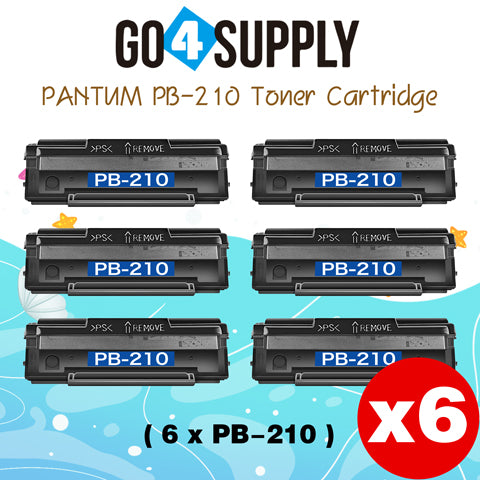Compatible PANTUM Black PB210 PB-210 Toner Cartridge Replacement for P2500 P2500W P2502W M6550NW M6552NW M6600NW M6602NW M6600N M6602N Printer