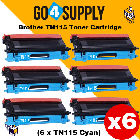 Compatible Cyan Brother TN115 TN-115 Toner Cartridge Used for Brother HL-4040CN 4050CDN 4070CDW MFC-9440CN 9450CDN 9840CDW DCP-9040CN 9045CDN