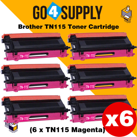 Compatible Magenta Brother TN115 TN-115 Toner Cartridge Used for Brother HL-4040CN 4050CDN 4070CDW MFC-9440CN 9450CDN 9840CDW DCP-9040CN 9045CDN