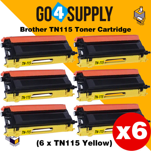 Compatible Yellow Brother TN115 TN-115 Toner Cartridge Used for Brother HL-4040CN 4050CDN 4070CDW MFC-9440CN 9450CDN 9840CDW DCP-9040CN 9045CDN