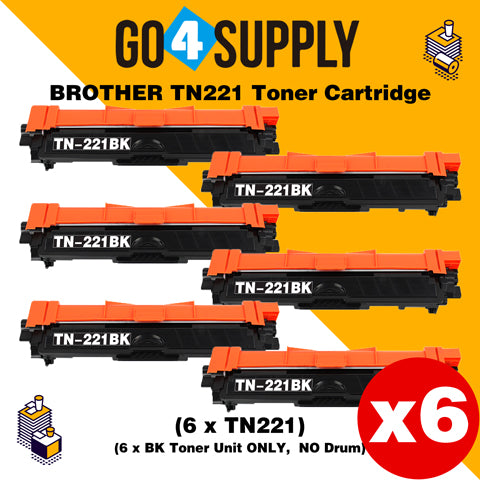 Compatible Black Brother TN221 TN-221 Toner Unit Used for Brother HL-3140CW/ HL-3142CW/ HL-3150CDW/ HL-3152CDW/ HL-3170CDW/ HL-3172CDW/ MFC-9130CW/ MFC-9140CDN/ MFC-9330CDW/ MFC-9340CDW; DCP-9020CDW Printer