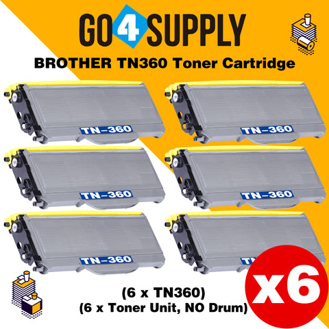 Compatible Brother TN360 TN-360 Toner Unit Used for Brother HL-2140/ 2150N/ 2170W; MFC-7440N/ 7840W Printer