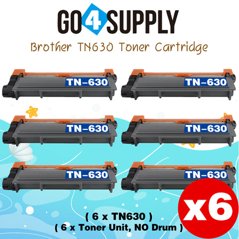 Compatible Black TN-630 TN630 Toner Cartridge Used for Brother HL-L2300D/L2365DW/L2340DW/L2320D/L2360DW/L2380DW/L2360DN/L2300DR; DCP-L2500D/L2520DW/L2540DN/L2520D; MFC-L2700D/L2700DW/L2720DW/L2740DW