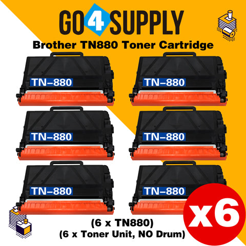 Compatible Brother TN880 TN-880 Toner Unit Used for Brother HL-L6200, L6200DWT, L6250DW, L6300DW, L6400DW, L6400DWT, MFC-L6700DW, MFC-L6750DW, MFC-L6800DW, MFC-L6900DW Printer