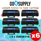 Compatible Lexmark X203A11G X203A21G X203 Toner Cartridge Used for Lexmark X203 X203N X204 X204N Series Printer