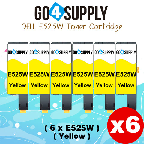 Compatible Dell 593-BBJW E525W E525 525w Yellow to use for E525w Wireless Color Printers