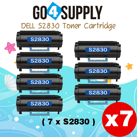 Compatible (3,000 Yield) Dell 2830 593-BBYO Toner Cartridge Replacement for S2830dn Printer