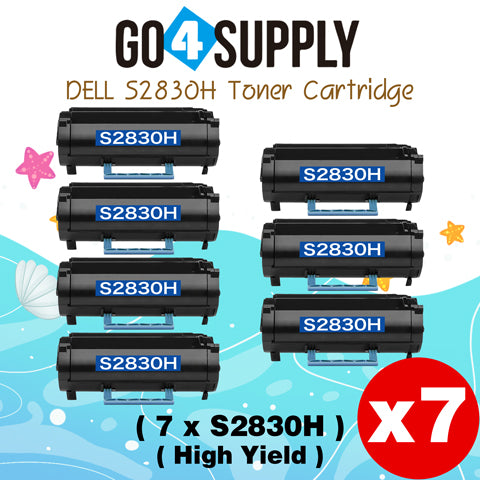 Compatible (8,500 Yield) Dell 2830 593-BBYP Toner Cartridge Replacement for S2830dn Printer