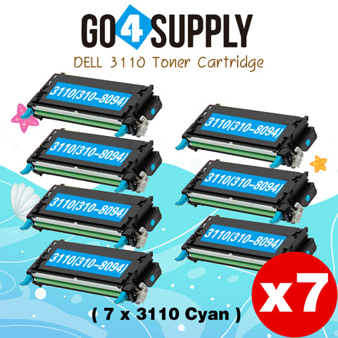 Compatible Dell Cyan 310-8094 3110CN 3115CN 3110 3115 Toner Cartridge Used for DELL 3115 3115cn 3110cn Printers