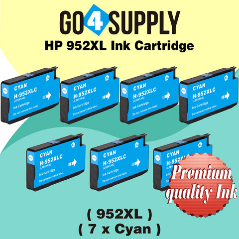 Compatible Cyan HP 952xl Ink Cartridge Used for HP OfficeJet Pro 7720/7740/8210/8216/8702/8710/8715/8720/8725/8730/8740 All-in-One Printer